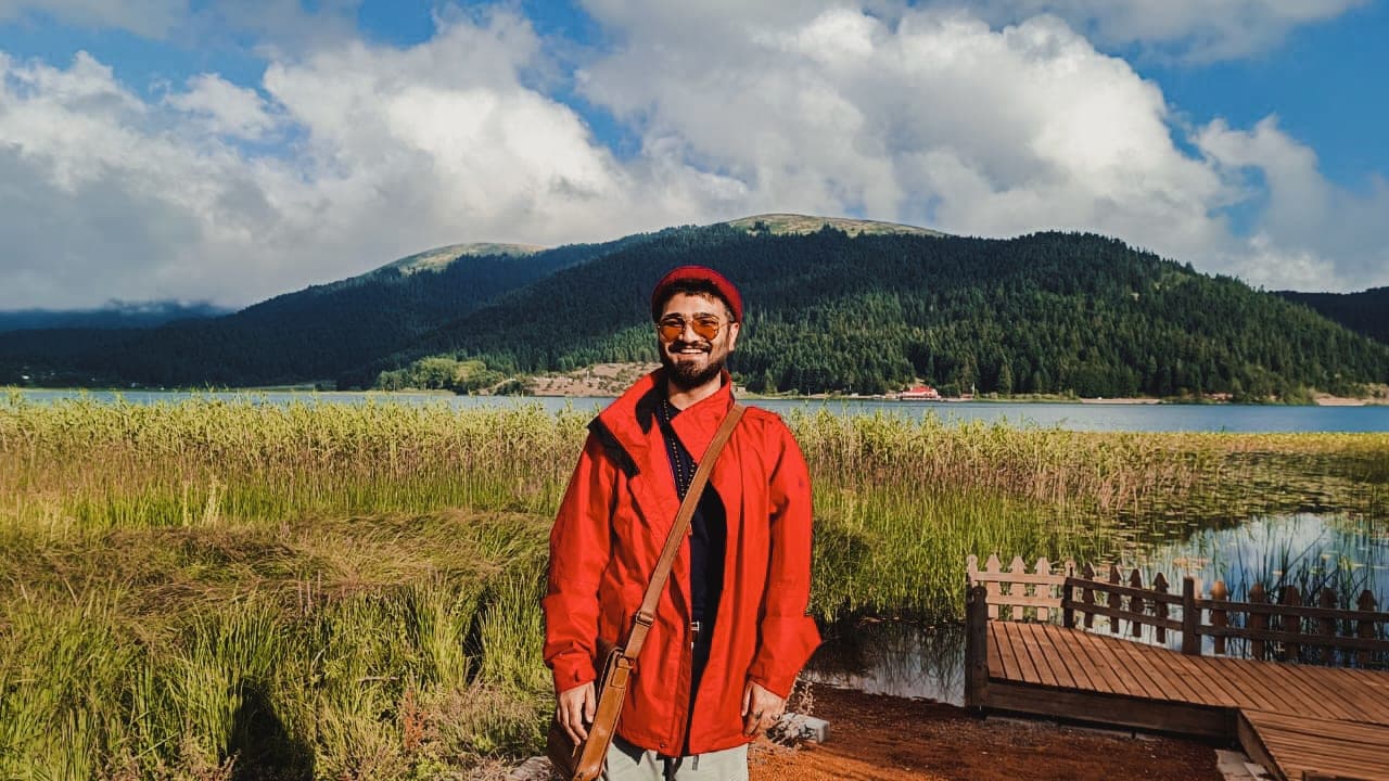 Hiking — a photo