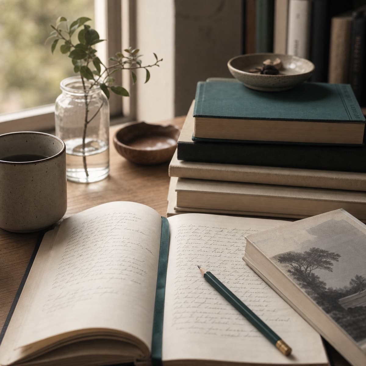 Poetry and Books visual